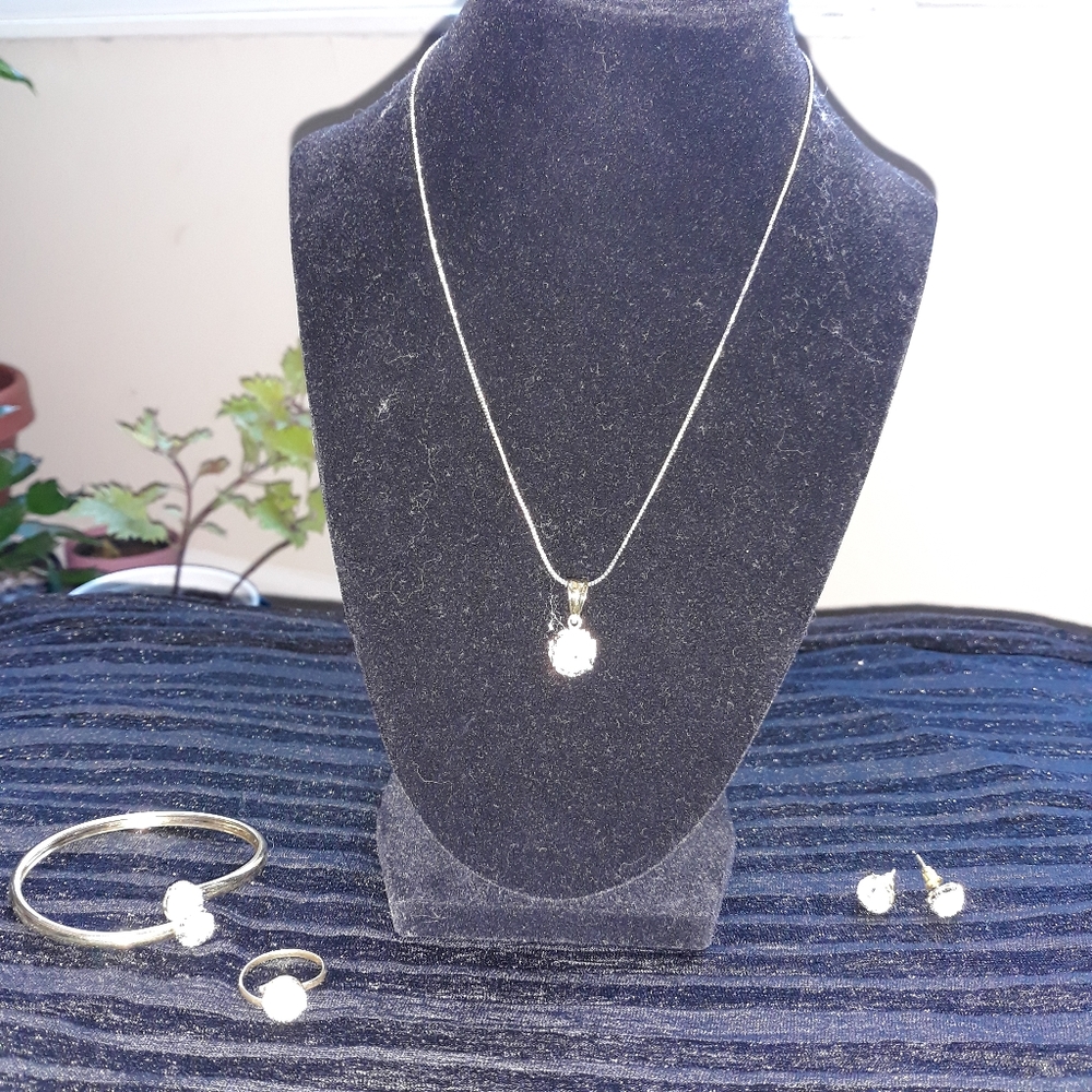 Necklace,earring,Bracele, Ring